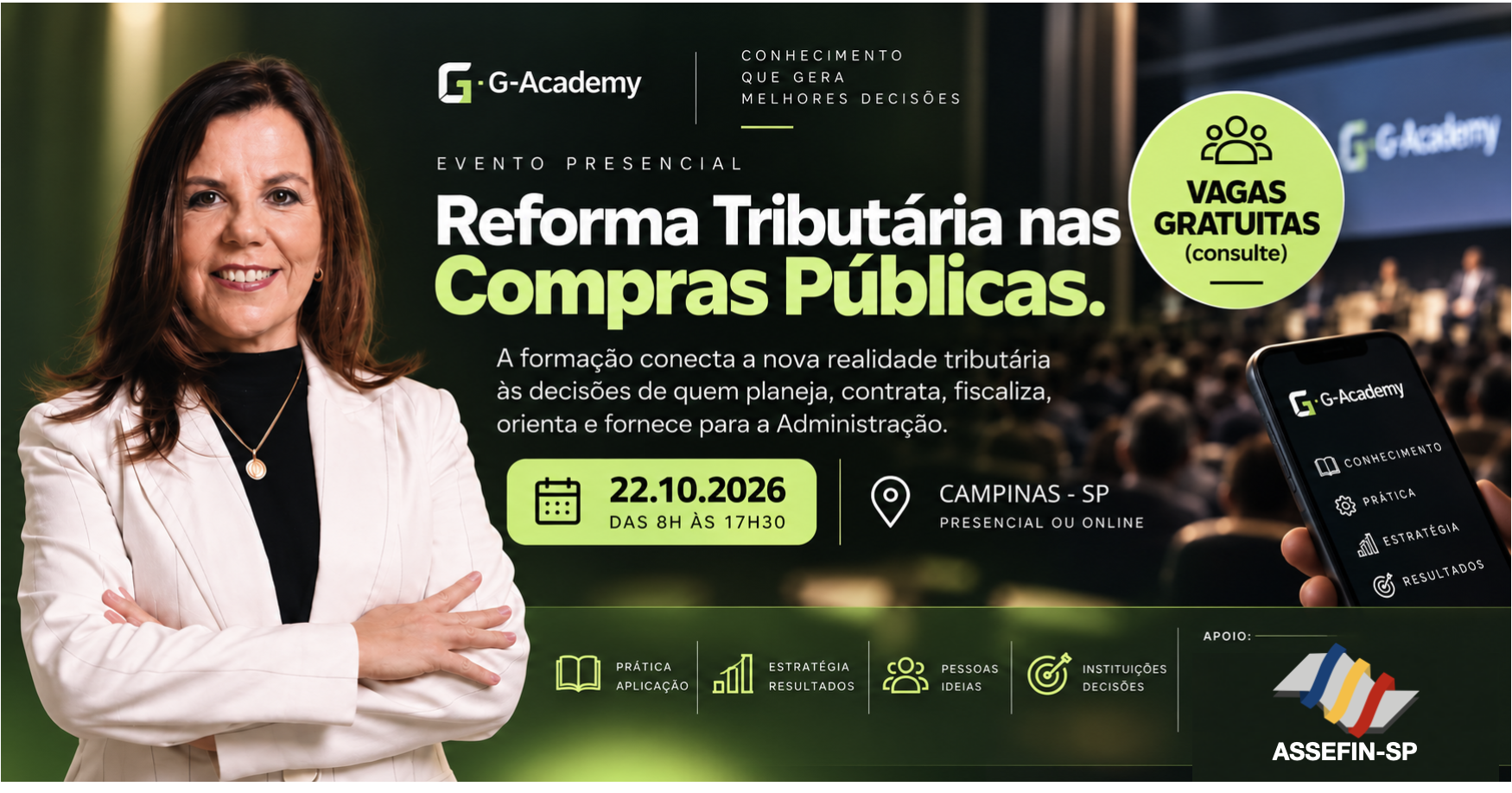 Reforma Tributária e preços nas compras públicas terá curso com apoio da ASSEFIN