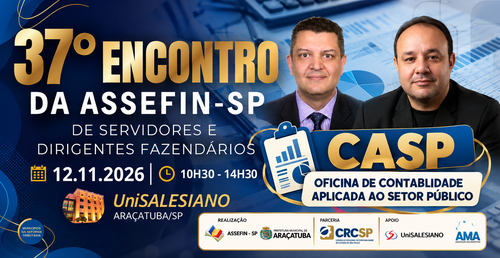 37.º Encontro terá Oficina de Contabilidade Pública em parceria com o CRCSP