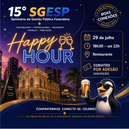 7 - Happy hour na Choperia Pinguim (confraternização)