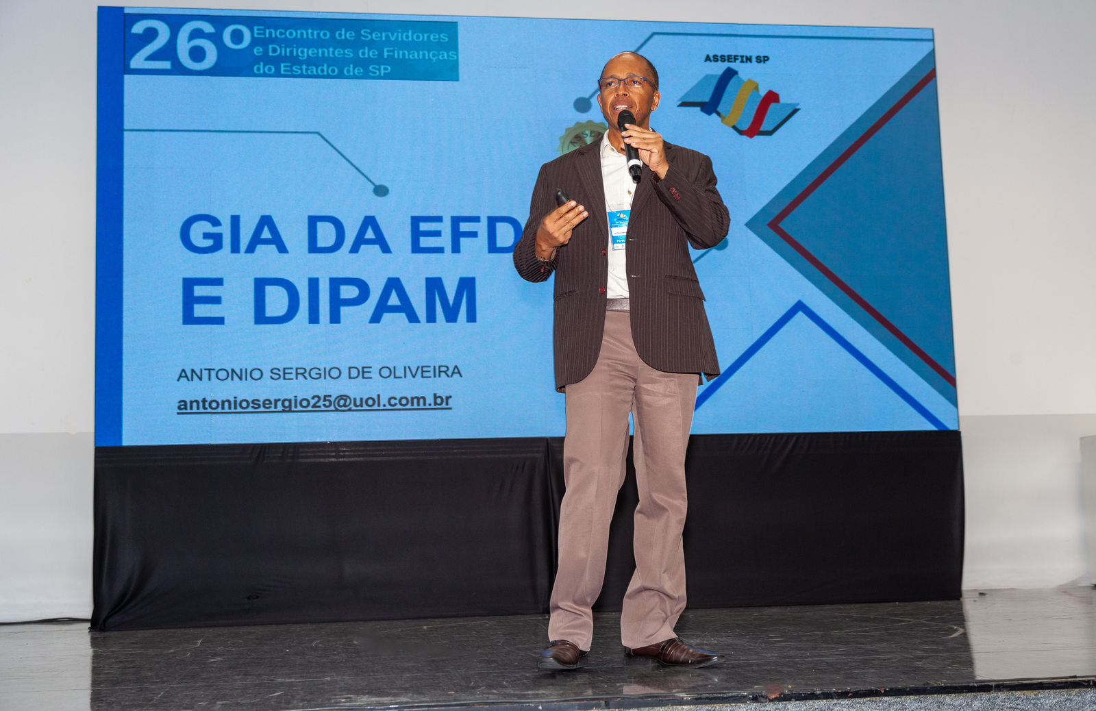 26.o ASSEFIN - Santo André - OFT - 6º Painel - Antonio Sérgio de Oliveira - Gia EFD DIPAM